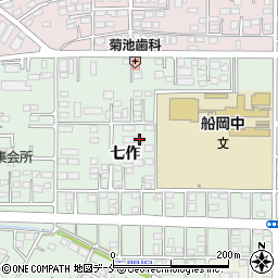 桜・フィオーレ船岡５周辺の地図