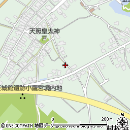 新潟県胎内市村松浜1305周辺の地図
