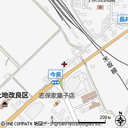 山形県長井市今泉681周辺の地図