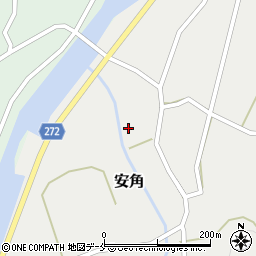 新潟県岩船郡関川村安角321周辺の地図