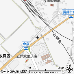山形県長井市今泉758-11周辺の地図