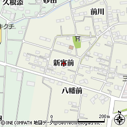宮城県柴田郡柴田町上名生新宮前周辺の地図