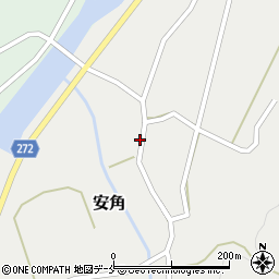 新潟県岩船郡関川村安角325周辺の地図