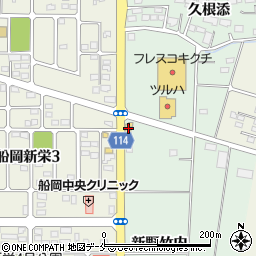 くさか菓子店周辺の地図