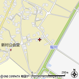 新潟県胎内市築地75周辺の地図