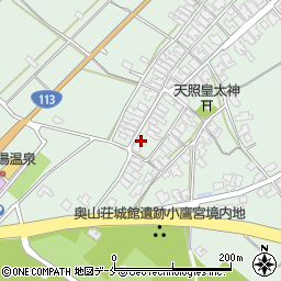 新潟県胎内市村松浜1107周辺の地図