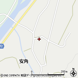 新潟県岩船郡関川村安角378周辺の地図
