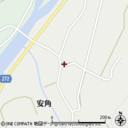 新潟県岩船郡関川村安角385周辺の地図