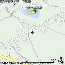 新潟県胎内市村松浜1615周辺の地図