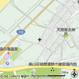新潟県胎内市村松浜859周辺の地図