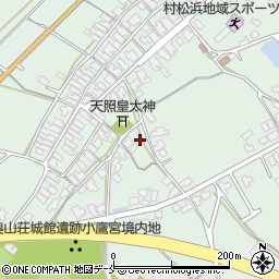 新潟県胎内市村松浜1270周辺の地図