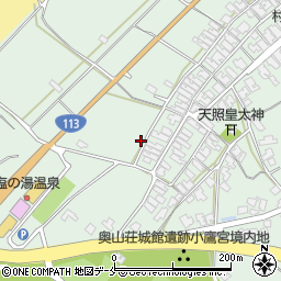 新潟県胎内市村松浜861周辺の地図