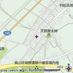 新潟県胎内市村松浜1113周辺の地図