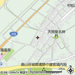 新潟県胎内市村松浜1099周辺の地図