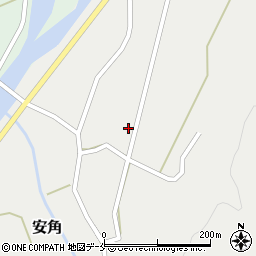 新潟県岩船郡関川村安角452周辺の地図