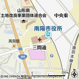 南陽市役所周辺の地図