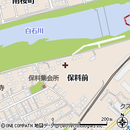 宮城県柴田郡大河原町大谷保料前34-3周辺の地図