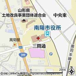 南陽市役所　総合防災課消防防災係周辺の地図