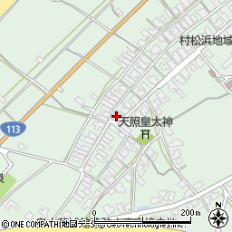 新潟県胎内市村松浜1117周辺の地図