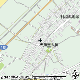 新潟県胎内市村松浜1118周辺の地図