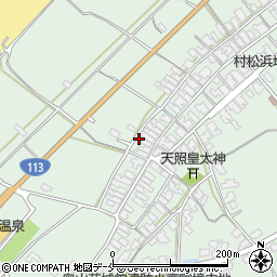 新潟県胎内市村松浜1092周辺の地図