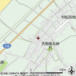 新潟県胎内市村松浜1091周辺の地図