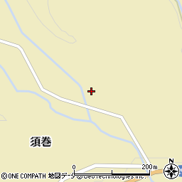 新潟県胎内市須巻438周辺の地図