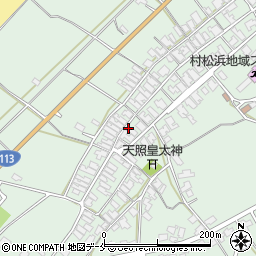 新潟県胎内市村松浜1119周辺の地図