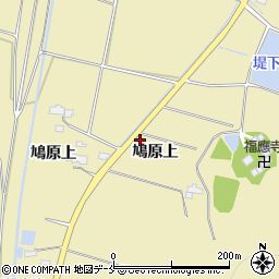 宮城県角田市鳩原鳩原上周辺の地図