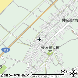新潟県胎内市村松浜1089周辺の地図
