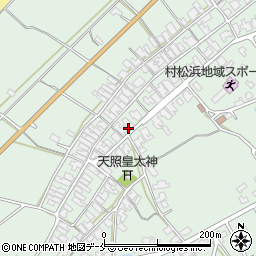 新潟県胎内市村松浜1123周辺の地図