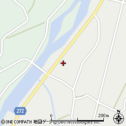 新潟県岩船郡関川村安角402周辺の地図