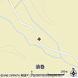 新潟県胎内市須巻493周辺の地図