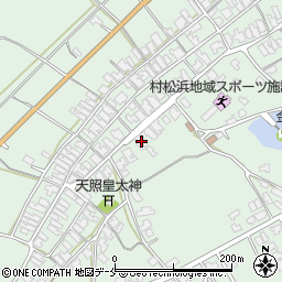 新潟県胎内市村松浜1218周辺の地図