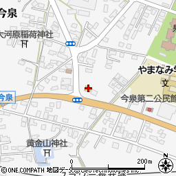 山形県長井市今泉1830周辺の地図