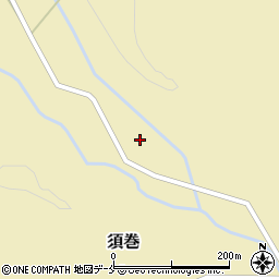 新潟県胎内市須巻493周辺の地図