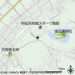 新潟県胎内市村松浜1202周辺の地図