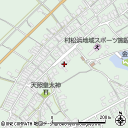 新潟県胎内市村松浜1214周辺の地図