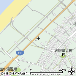 新潟県胎内市村松浜884周辺の地図