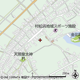 新潟県胎内市村松浜1213周辺の地図