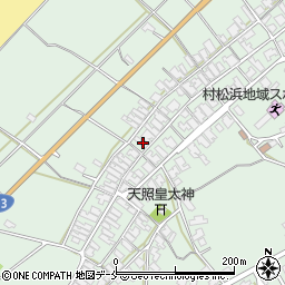 新潟県胎内市村松浜1084周辺の地図
