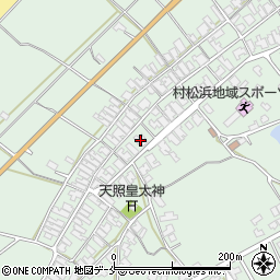 新潟県胎内市村松浜1124周辺の地図