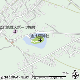 新潟県胎内市村松浜1764周辺の地図