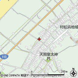 新潟県胎内市村松浜901周辺の地図