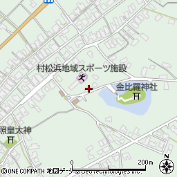 新潟県胎内市村松浜1196周辺の地図
