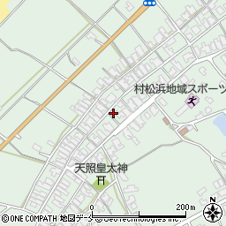 新潟県胎内市村松浜1125周辺の地図