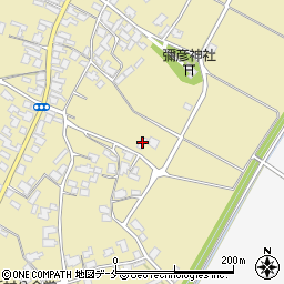 新潟県胎内市築地1507-4周辺の地図