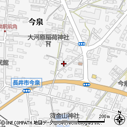 山形県長井市今泉1164-24周辺の地図