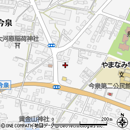 山形県長井市今泉1827周辺の地図