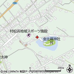 新潟県胎内市村松浜1195周辺の地図